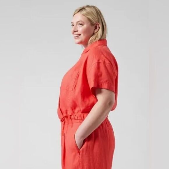 Athleta Playa Linen Tie Top - Picture 4 of 16